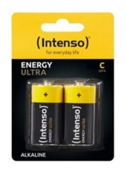 Pack 2 Pilhas Alcalinas C LR14 - INTENSO