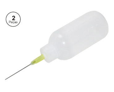 Pack 2x Dispensadores de Flux c/ Agulha Ponta Fina - Proskit