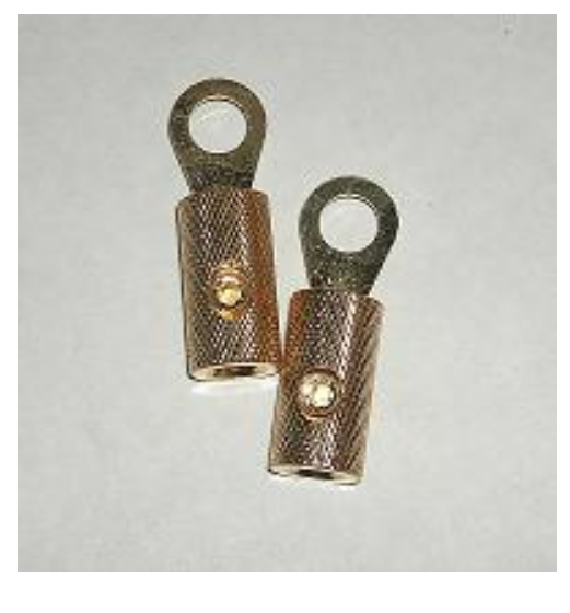 Pack 2x Terminais Car Audio