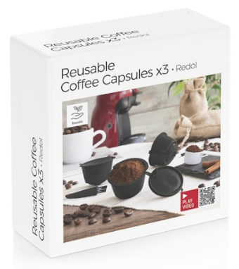 Pack 3x Cápsula Recarregável Café DOLCE GUSTO (50x Utilizações)