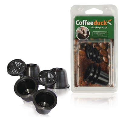Pack 3x Cápsulas Recarregáveis Cafe NESPRESSO - Coffeeduck