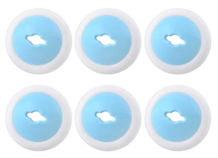 Pack 6x Tampas Protecção p/ Tomadas Corrente