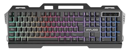 Pack Rato e Teclado Gaming Set PT (Preto) - INNJOO