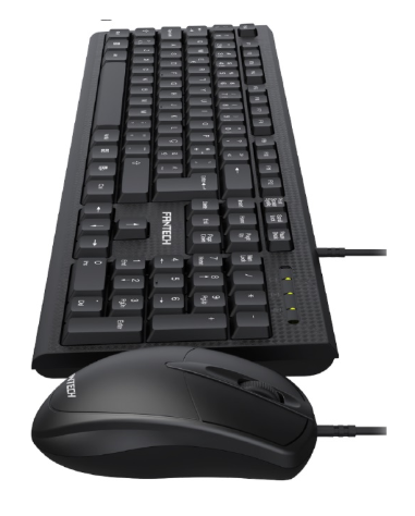 Pack Rato e Teclado PT Business KM601 (Preto) - FANTECH