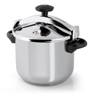 Panela de Pressão (4L) Aço Inoxidável - ORBEGOZO