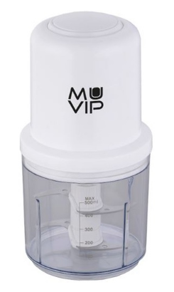 Picadora 500ml 400W (Branco) - MUVIP