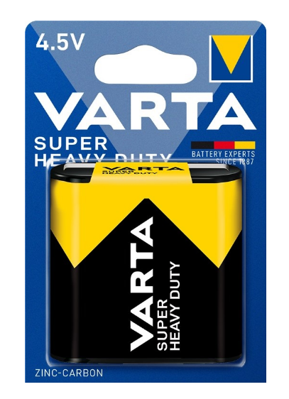 Pilha 3R12 4,5V - VARTA SUPERLIFE 2012
