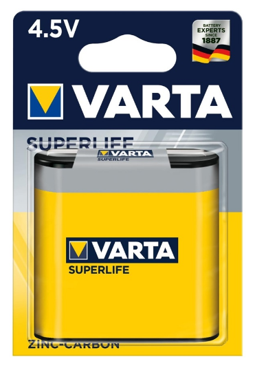Pilha 3R12 4,5V - VARTA SUPERLIFE 2012