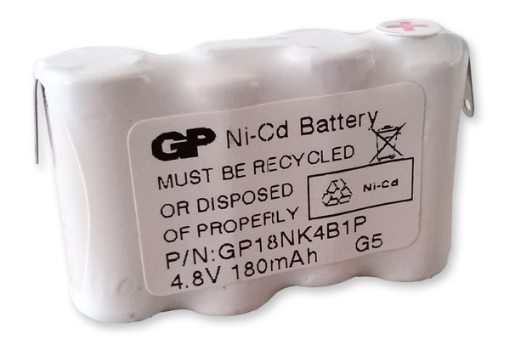 Pilha Acumuladora 4,8V 180mAh GP
