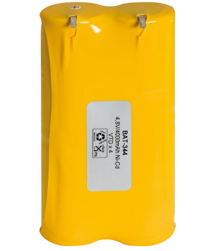 Pilha Acumuladora Ni-Cd 4,8V 5000mAh (VTDCD4000 X 4) - NIMO