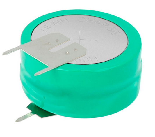 Pilha Acumuladora Ni-MH 2,4V 250mAh (Ø25,5 x 13,5mm)