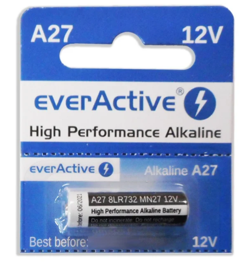 Pilha Alcalina 12V 27A - everActive
