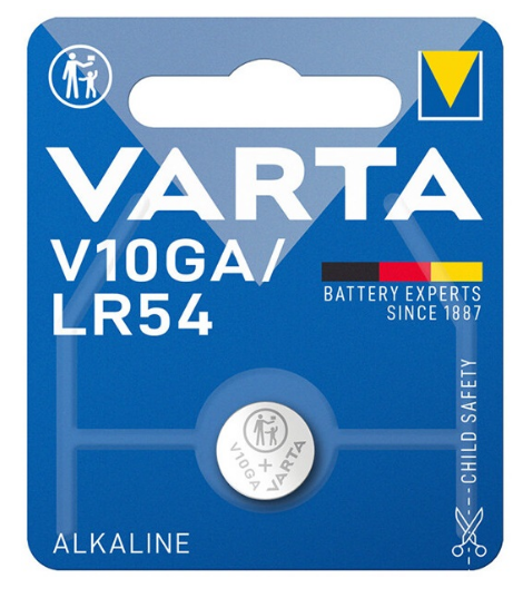 Pilha Alcalina 1,5V (V10GA / LR54) - VARTA
