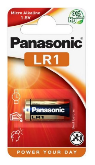 Pilha Alcalina N LR1 1,5V - PANASONIC