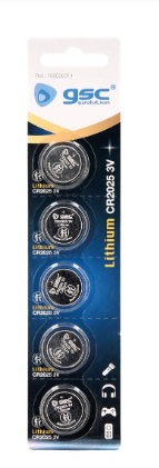 Pilha Lithium 3V CR2025 - GSC