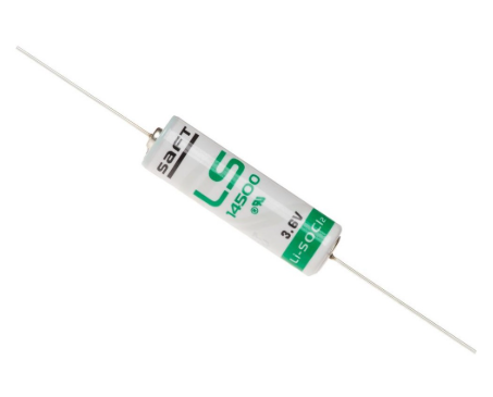 Pilha Litio Li-SOCl2 AA 3,6V 2600mAh c/ Arames (LS14500CNA) - SAFT