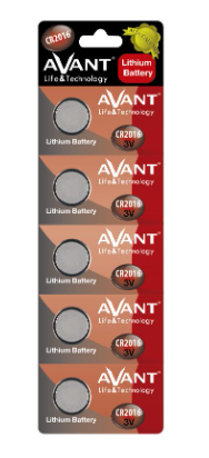 Pilha de Lítio CR2016 3V - AVANTCONNECT