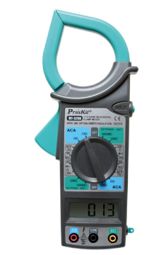 Pinça Amperimétrica AC 1000A c/ 3 ½ Dígitos - Proskit