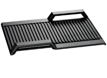 Placa/Grelhador 370mm p/ Placas FlexInduction e CombiInduction (Preto) - BOSCH