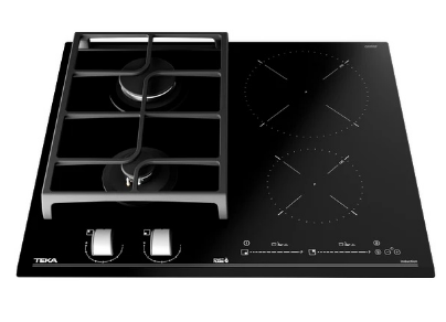 Placa Mista 60 cm 4 Zonas 3500W JZC 64322 AB (Preto) - TEKA