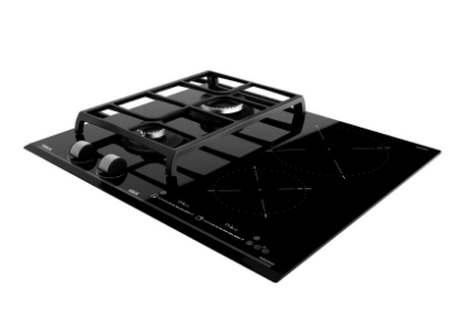 Placa Mista 60 cm 4 Zonas 3500W JZC 64322 AB (Preto) - TEKA