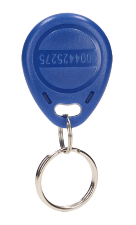 Porta-Chaves RFID Proximidade 125kHz p/ Controlo Acessos - ORNO