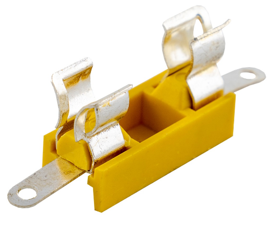 Porta Fusivel 5x20 c/ Patilhas para Soldar