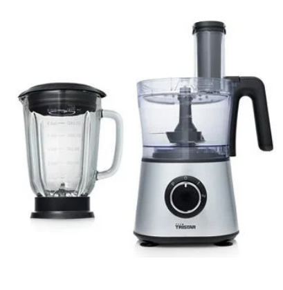 Processador de Alimentos / Liquidificadora MX-4823 1.5L 600W (Cinzento) - TRISTAR