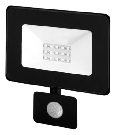 Projector LED SMD IP65 220V Branco F. 6000K 10W 750Lm c/ Sensor