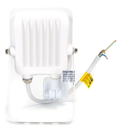 Projector LED Slim IP65 220V Branco 4000K 20W 1800Lm c/ Sensor (Branco)
