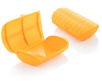 Recepiente de Silicone para Cozinhar a Vapor c/ Receitas Cooksty - INNOVAGOODS