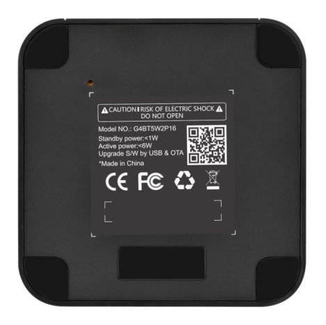 Receptor Android 11 Wi-Fi 4K 2GB/16GB Bluetooh - GTMedia G4 Plus