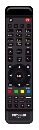 Receptor COMBO DVB-S2/T2/C H.265 HEVC Full HD - AMIKO MINI COMBO 3
