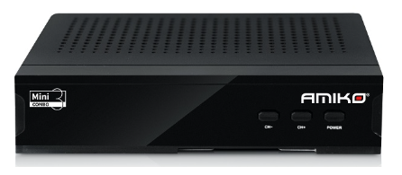 Receptor COMBO DVB-S2/T2/C H.265 HEVC Full HD - AMIKO MINI COMBO 3