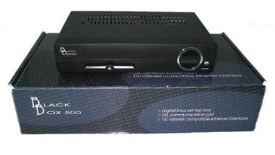 Receptor Cabo BlackBox 500C (Compatível Dreambox 500C)