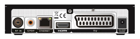 Receptor Cabo+TDT Full HD Ethernet - AMIKO IMPULSE 3 T2/C H265