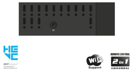 Receptor DVB-T2/C (TDT+Cabo) H.265 Full HD c/ USB - EDISION PICCO T265+