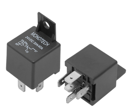 Relé 24VDC Inversor Unipolar 30A/40A