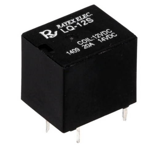 Relé Electromagnético 12VDC 20A SPDT - RAYEX