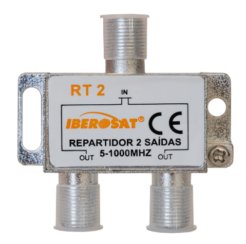 Repartidor 2 Saídas 5-1000MHz - IBEROSAT