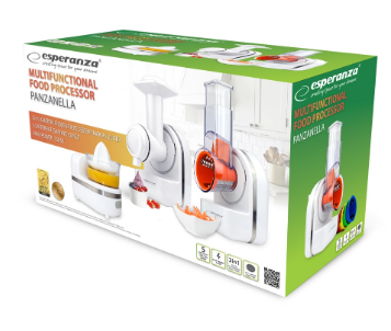 Robô de Cozinha / Trituradora de Alimentos com Acessórios 150W - ESPERANZA
