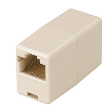 Ficha Adaptadora União RJ45 Cat5e - Nanocable