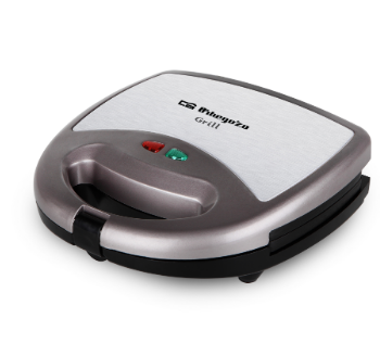 Sanduicheira Grill Inox 800W - ORBEGOZO
