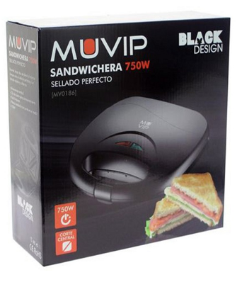 Sanduicheira MV0186 750W - MUVIP
