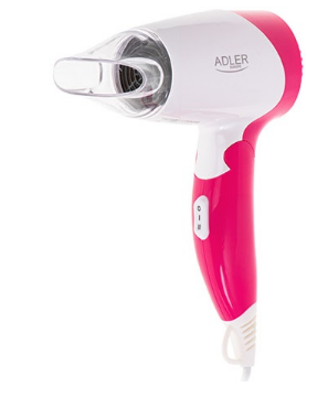 Secador de Cabelo 1200W (Branco) - ADLER