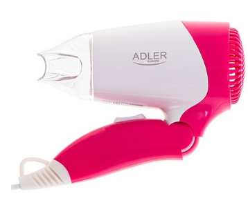 Secador de Cabelo 1200W (Branco) - ADLER