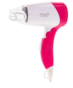 Secador de Cabelo 1200W (Branco) - ADLER