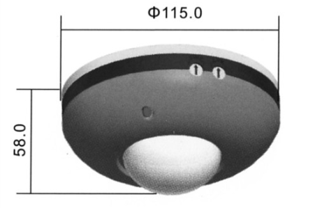 Sensor de Movimento 360º (220V - 1200W) - ORNO