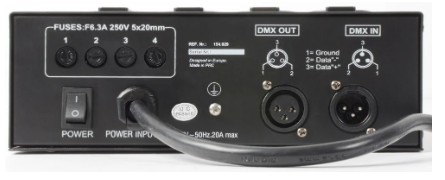 Sequenciador DMX DMX512 com 4 Canais (5A Canal) - beamZ
