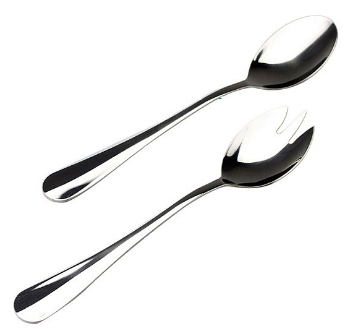Set de Talheres de Salada 2 Peças Aço Inoxidável - MAGEFESA